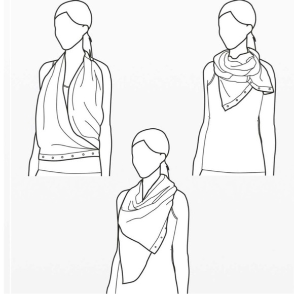 Lululemon Vinyasa Scarf in Rulu Herringbone - Picture 6 of 16